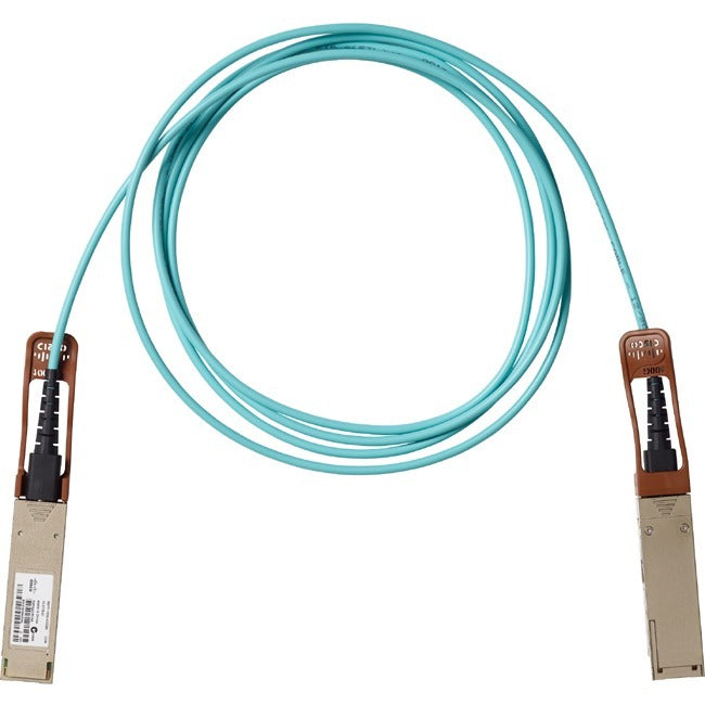 Accortec 100GBase QSFP Active Optical Cable, 20-meter QSFP-100G-AOC20M-ACC