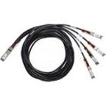 Accortec 100GBase QSFP to 4xSFP25G Passive Copper Splitter Cable, 3-meter QSFP-4SFP25G-CU3M-ACC