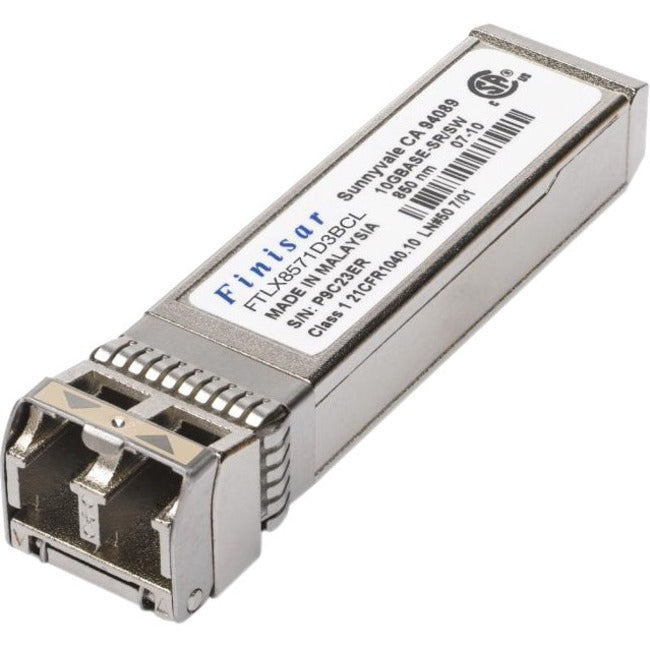 Accortec 10GBASE-SR/SW 400m Multimode Datacom SFP+ Optical Transceiver FTLX8574D3BCL-ACC