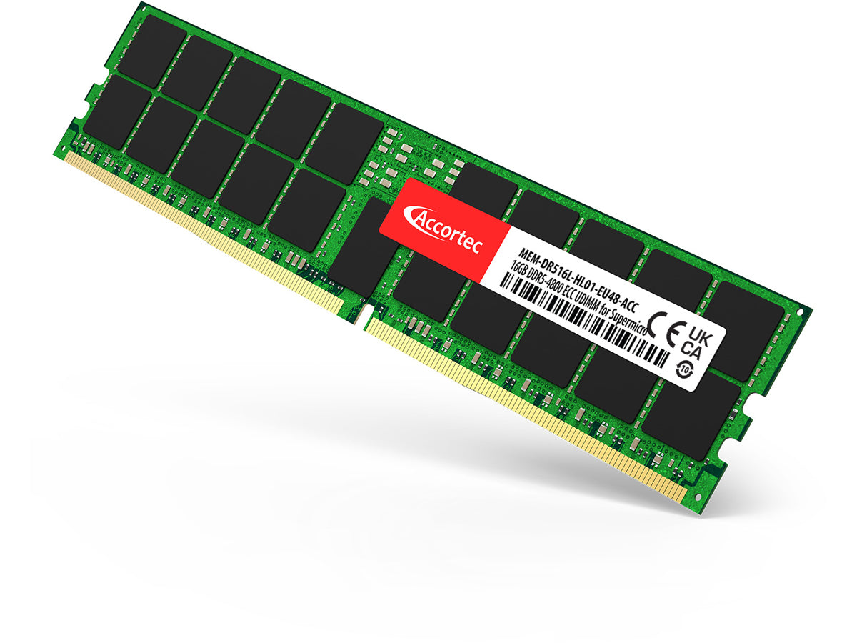 Accortec 16GB DDR5-4800 ECC RDIMM TAA Supermicro Server RAM