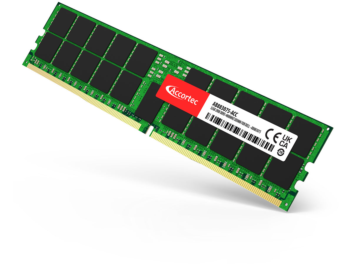 Accortec 32GB DDR5-4800MHz UDIMM RAM for Dell Desktops - High Performance