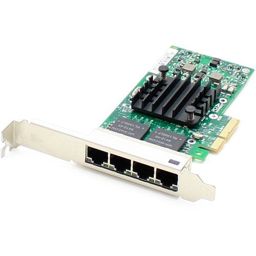 Accortec 647594-B21-ACC Quad Port RJ45 PCIe NIC 10/100/1000Mbs for HP Servers