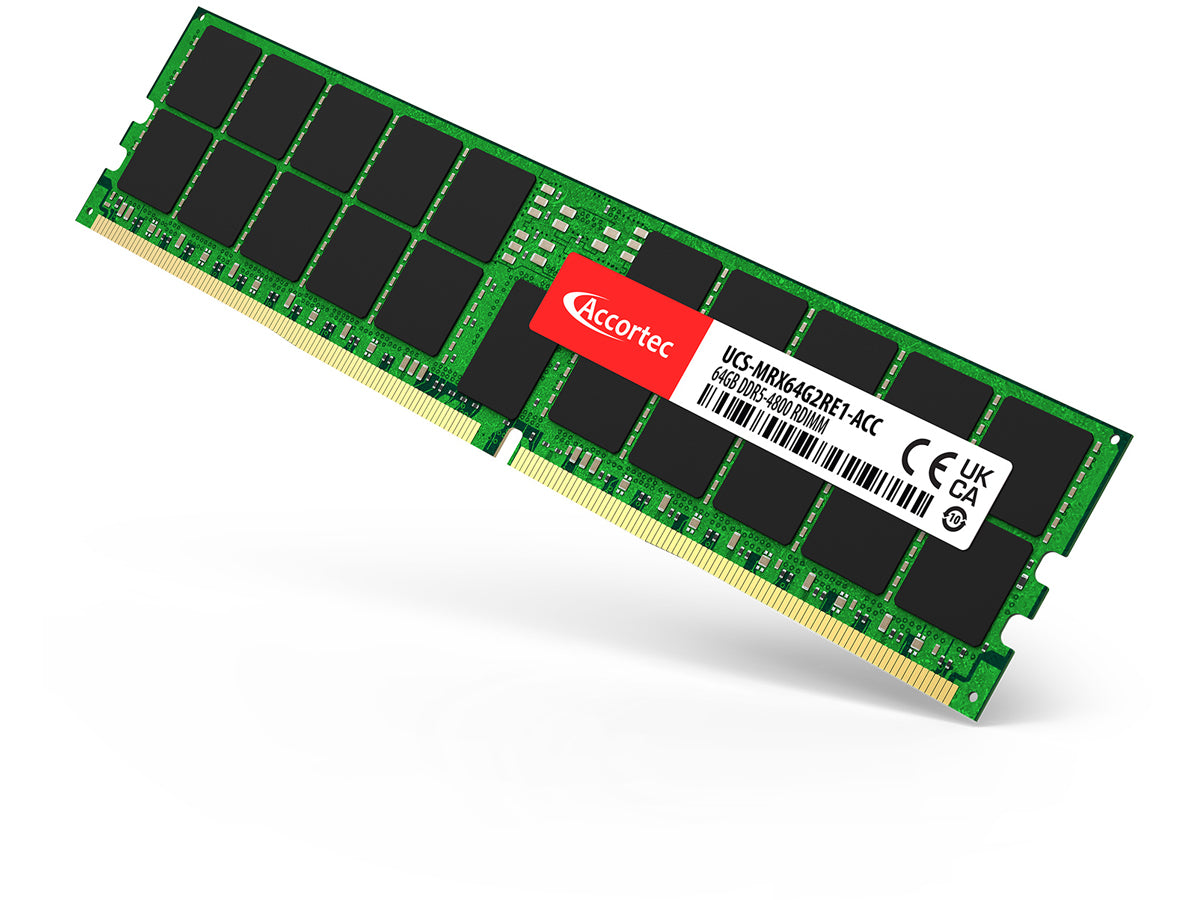 Accortec 64GB DDR5-4800 ECC RDIMM TAA Compliant Memory for Cisco Servers