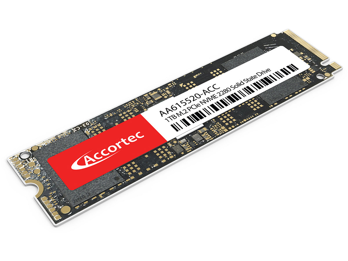 Accortec Dell AA615520 Compatible 1TB M.2 PCIe NVMe SSD Upgrade