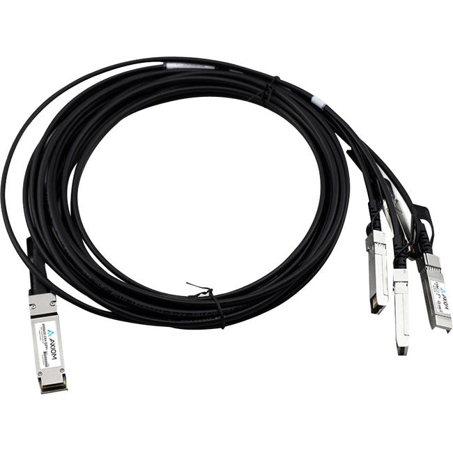 Accortec QSFP+ to 4 SFP+ Passive Twinax Cable 5m CAB-Q-S-5M-ACC