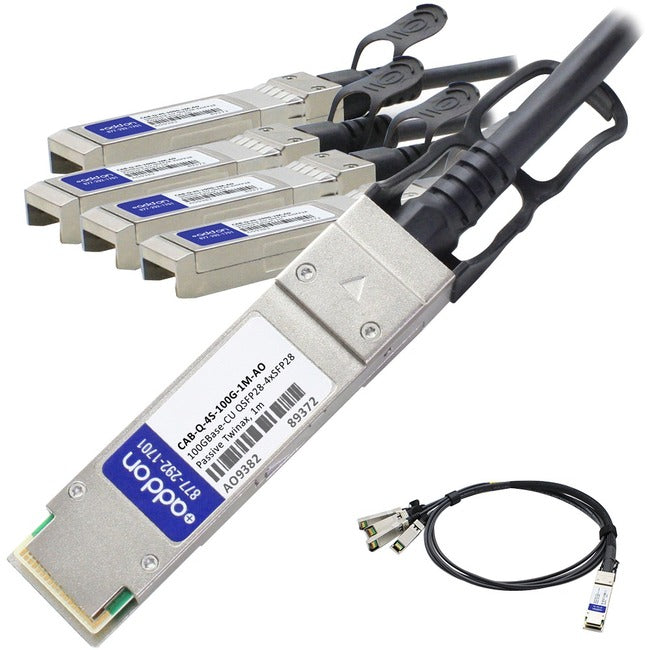 Accortec QSFP28/SFP28 Network Cable CABQ4S100G1M-ACC