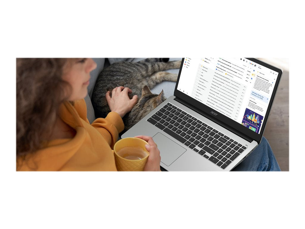 Acer Chromebook 315 CB315-4H - Intel Pentium Silver - N6000 / up to 3.3 GHz - Chrome OS - UHD Graphics - 4 GB RAM - 128