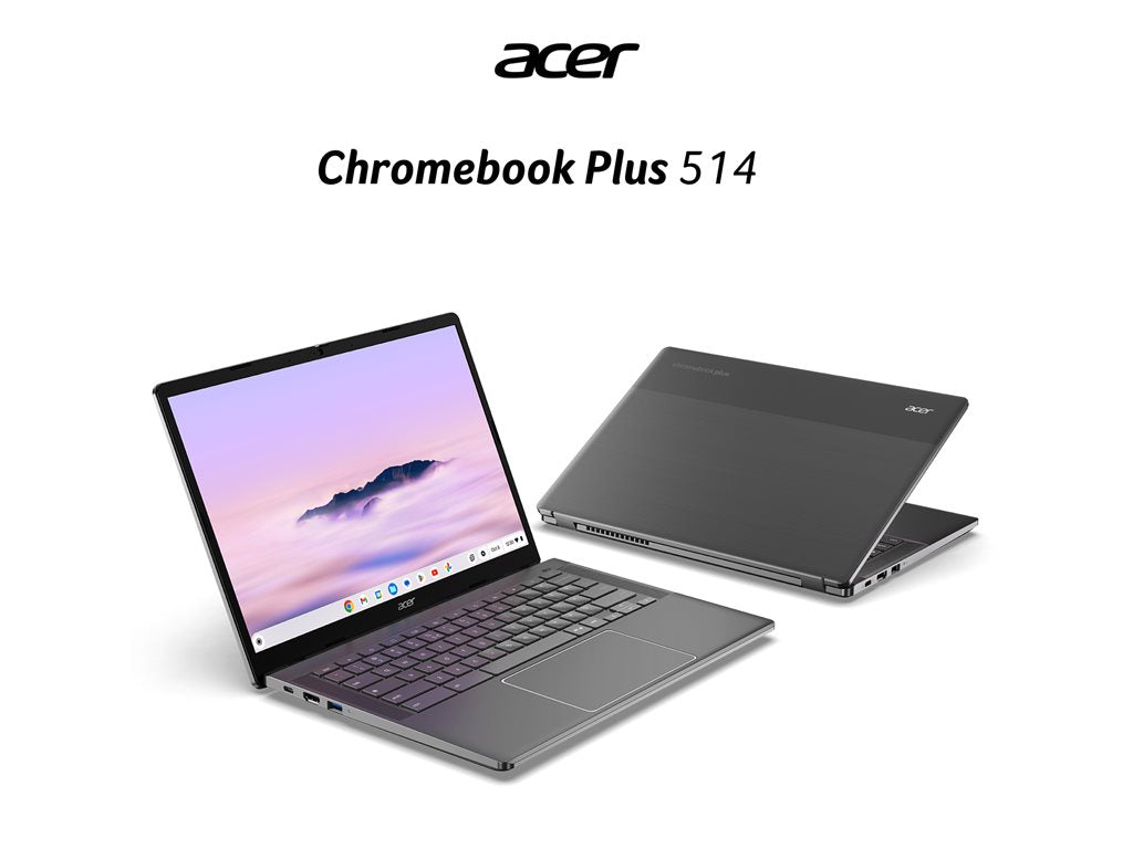 Acer Chromebook Plus Enterprise 514 CBE574-1T - AMD Ryzen 3 - 7320C / up to 4.1 GHz - Chrome OS (with Chrome Enterprise Upgrade) ZF.P01AA.00T