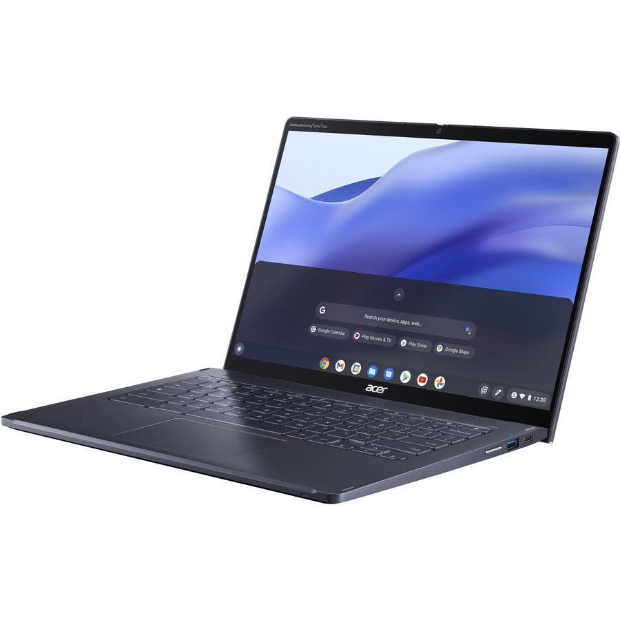 Acer Chromebook Spin 714 CP714-1WN CP714-1WN-562F 14" Touchscreen Convertible 2 in 1 Chromebook - WUXGA - 1920 x 1200 - Intel Core i5 12th Gen i5-1235U Deca-core (10 Core) 1.30 GHz - 16 GB Total RAM - 256 GB SSD - Steel Gray