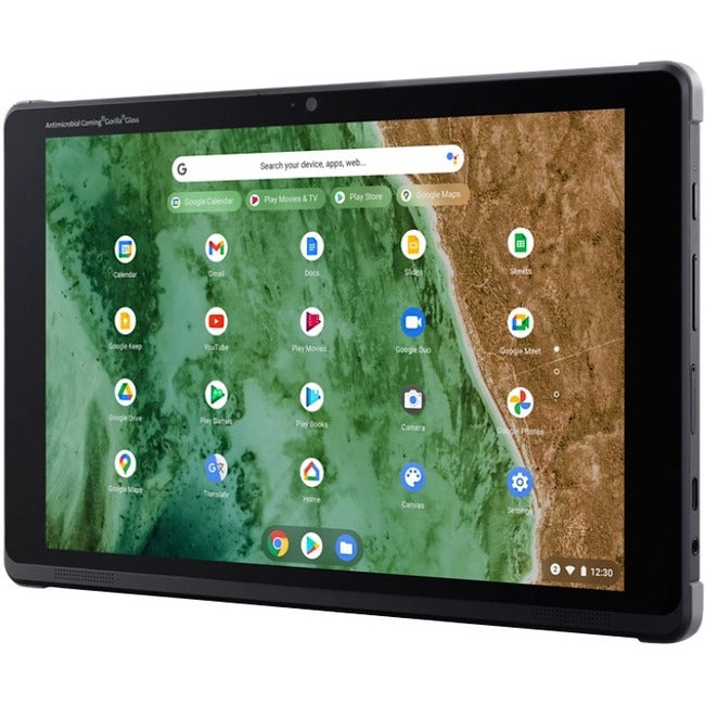 Acer Chromebook Tab 510 D652N D652N-S1ML Tablet - 10.1 WUXGA - Qualcomm Snapdragon 7c Gen 2 Compute Platform - 4 GB - 64 GB Storage - ChromeOS - Charcoal Black" NX.KA6AA.001