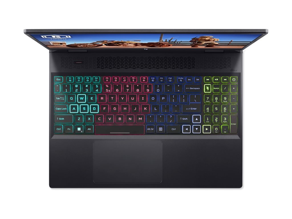 Acer Nitro 16 AN16-51 - Intel Core i7 - 13700H / up to 5 GHz - Win 11 Home - GF RTX 4050 - 16 GB RAM - 1.024 TB SSD - 16