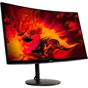 Acer Nitro XZ270 X 27" Gaming Monitor - 240Hz Curved VA Panel Adaptive Sync | TechSoft UM.HX0AA.X01