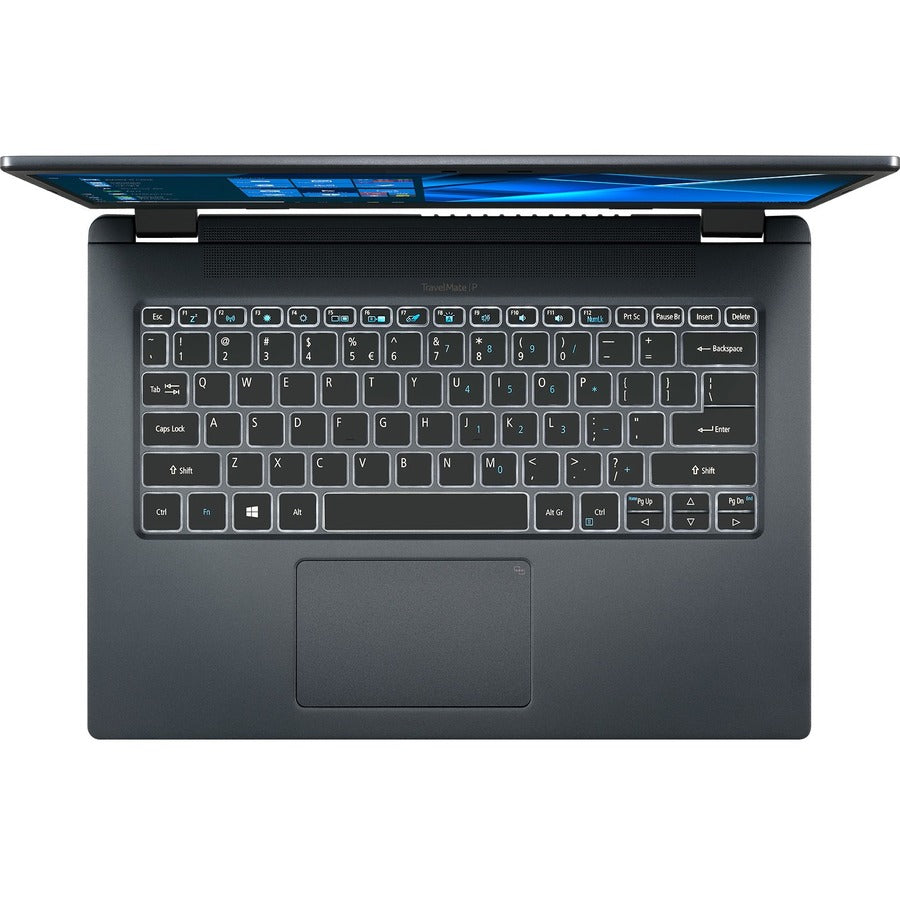 Acer TravelMate P4 P414-51 TMP414-51-781T 14 Notebook - Full HD - Intel Core i7 11th Gen i7-1165G7 - 16 GB - 512 GB SSD - English Keyboard - Slate Blue" NX.VP2AA.008