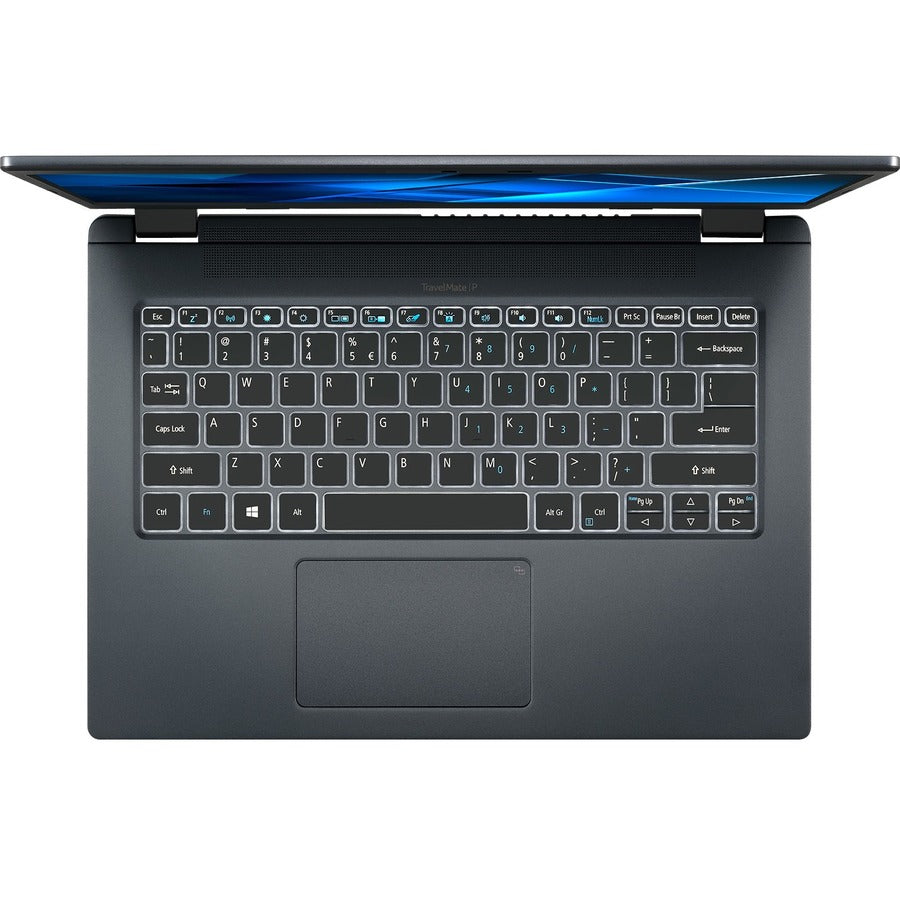 Acer TravelMate P4 P414-51 TMP414-51-781T 14 Notebook - Full HD - Intel Core i7 11th Gen i7-1165G7 - 16 GB - 512 GB SSD - English Keyboard - Slate Blue" NX.VP2AA.008