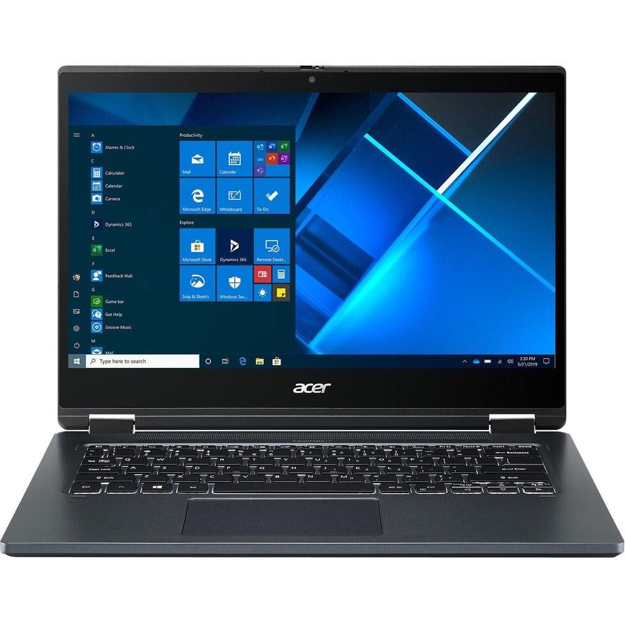 Acer TravelMate Spin P4 P414RN-51 TMP414RN-51-52YE 14 Touchscreen Convertible 2 in 1 Notebook - Full HD - Intel Core i5 11th Gen i5-1135G7 - 16 GB - 512 GB SSD - English Keyboard - Slate Blue" NX.VP4AA.00B