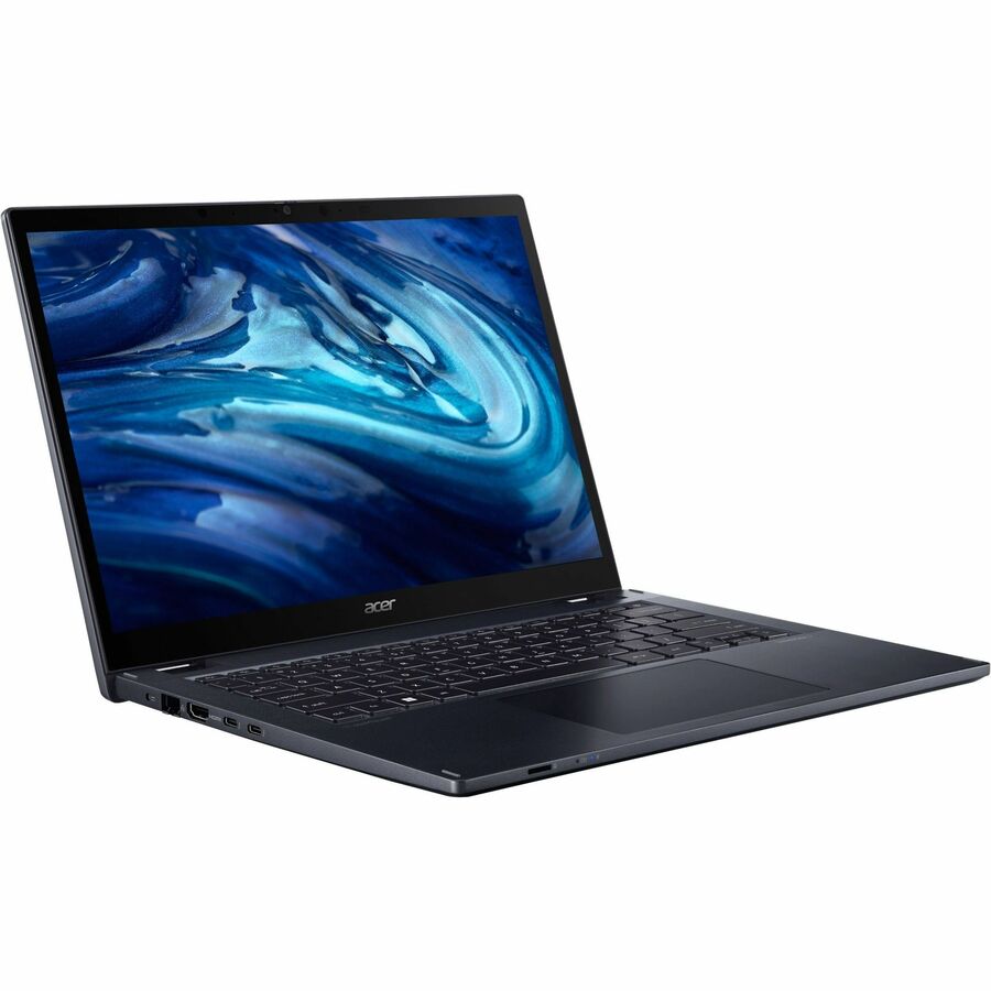 Acer TravelMate Spin P4 P414RN-52 TMP414RN-52-711D 14" Touchscreen Convertible 2 in 1 Notebook - WUXGA - 1920 x 1200 - Intel Core i7 12th Gen i7-1260P Dodeca-core (12 Core) 2.10 GHz - 16 GB Total RAM - 512 GB SSD - Slate Blue