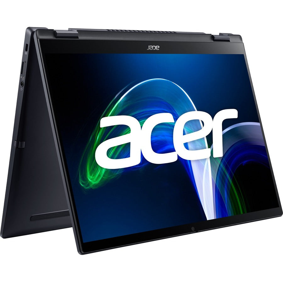 Acer TravelMate Spin P6 P614RN-52 TMP614RN-52-77DL 14 Touchscreen Convertible 2 in 1 Notebook - WUXGA - Intel Core i7 11th Gen i7-1165G7 - 16 GB - 512 GB SSD - English Keyboard - Galaxy Black" NX.VT1AA.004