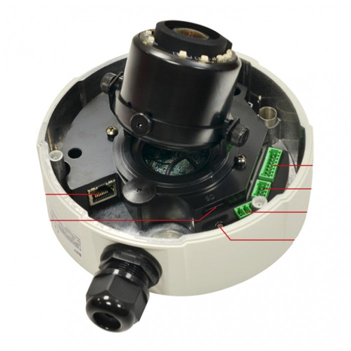 Acti B82 5Mp 2.4X Outdoor Adaptive Ir Network Vandal Dome