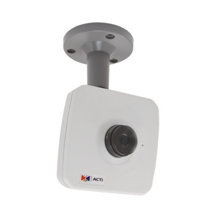 Acti E17 3 Megapixel Indoor Specialty Cube Camera, 2.8Mm Lens