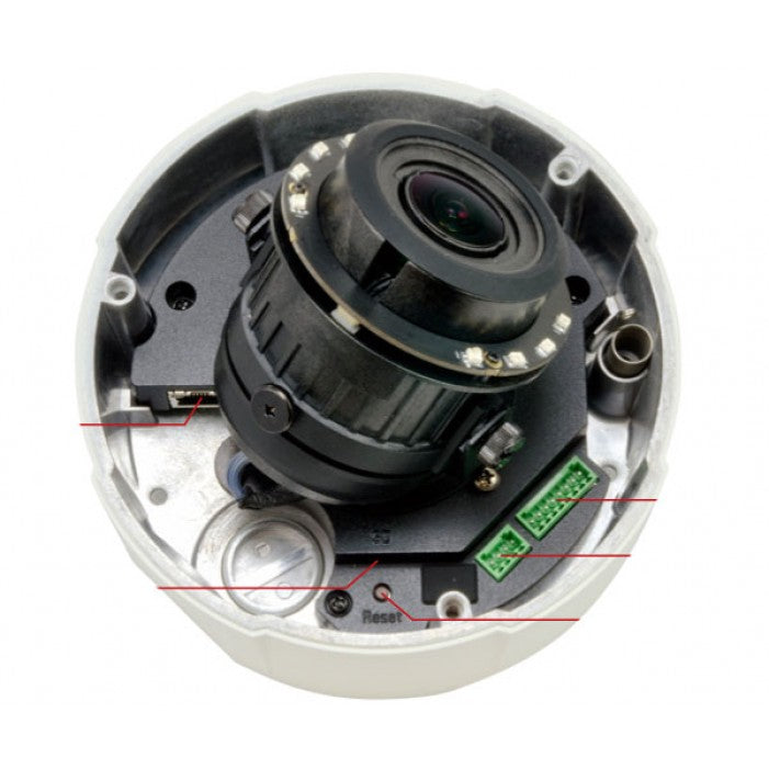 Acti E815 5Mp 4.3X Outdoor Adaptive Ir Network Vandal Dome