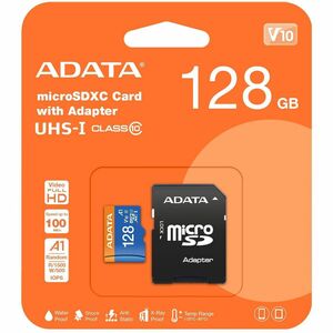 Adata Premier 128 GB Class 10/UHS-I V10 microSDXC AUSDX128GUICL10A1-RA1