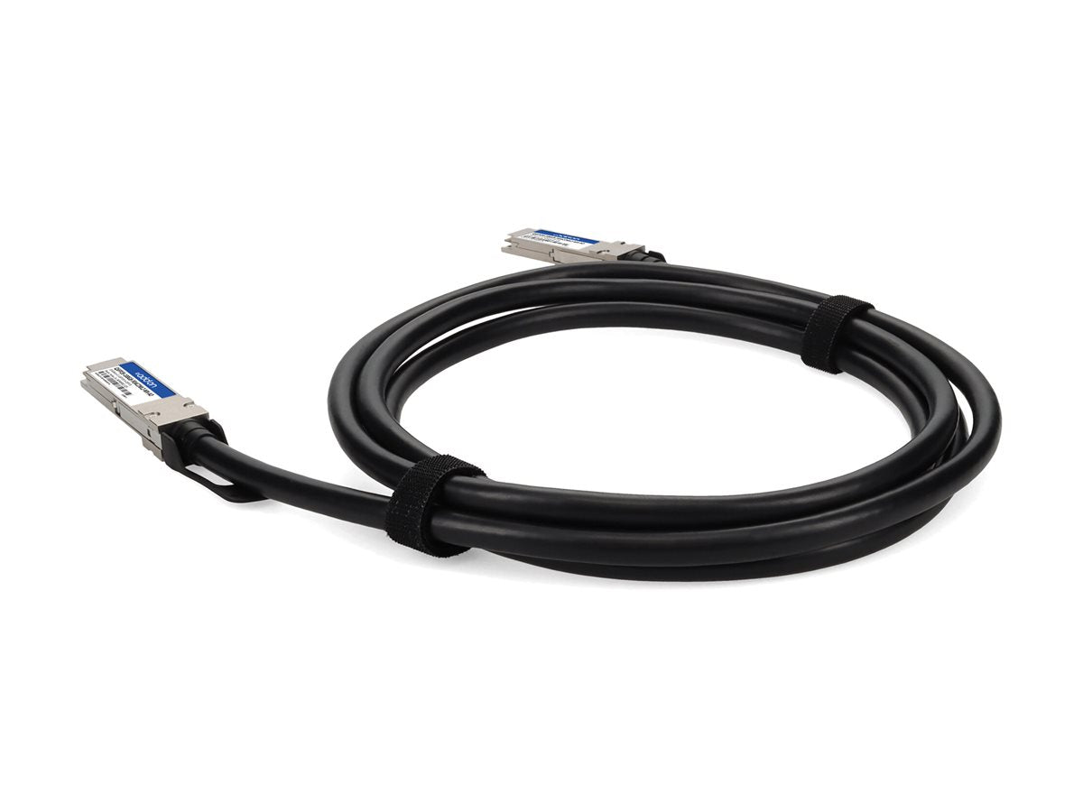 AddOn - 100GBase-CU direct attach cable - QSFP28 to QSFP28 - 6.6 ft - twinaxial - SFF-8661/IEEE 802.3bj - halogen-free,
