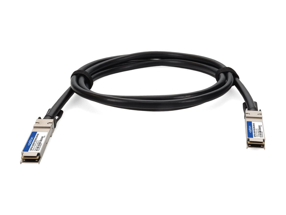 AddOn - 100GBase-CU direct attach cable - QSFP28 to QSFP28 - 6.6 ft - twinaxial - SFF-8661/IEEE 802.3bj - halogen-free,