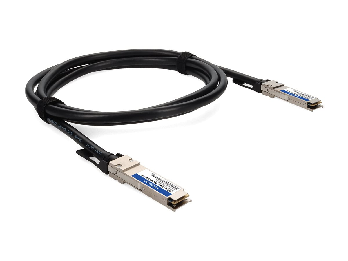 AddOn - 100GBase-CU direct attach cable - QSFP28 to QSFP28 - 6.6 ft - twinaxial - SFF-8661/IEEE 802.3bj - halogen-free,