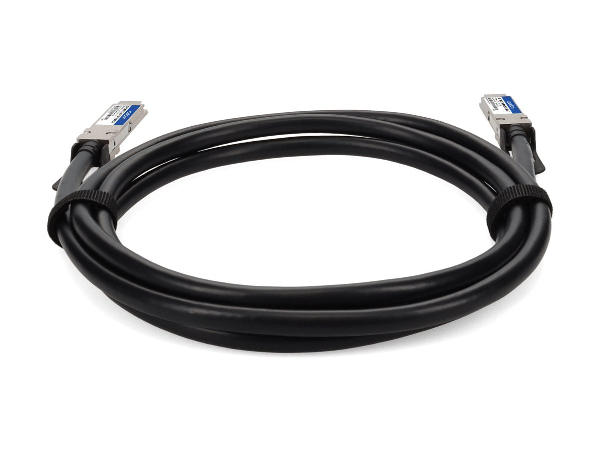 AddOn - 100GBase-CU direct attach cable - QSFP28 to QSFP28 - 6.6 ft - twinaxial - SFF-8661/IEEE 802.3bj - halogen-free,