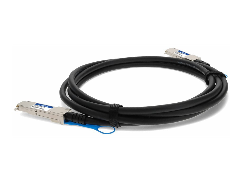AddOn - 100GBase-CU direct attach cable - TAA Compliant - QSFP28 to QSFP28 - 1.6 ft - twinaxial - passive