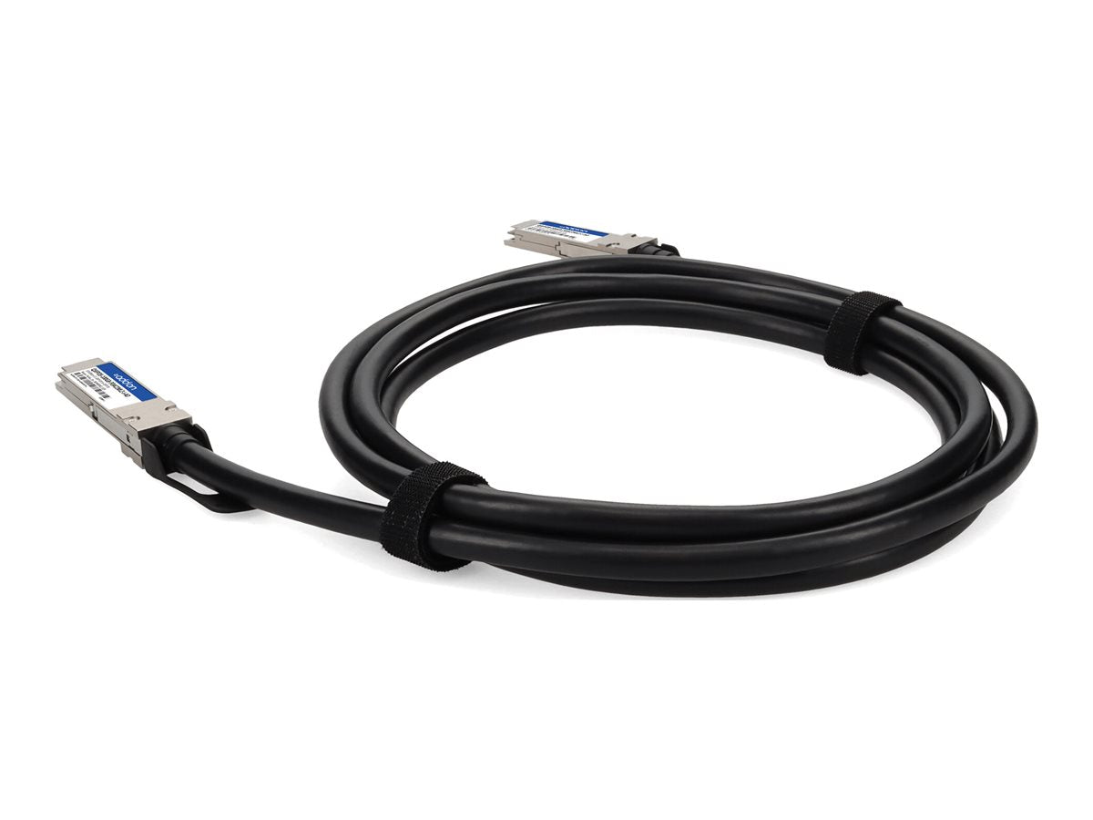 AddOn - 100GBase-CU direct attach cable - TAA Compliant - QSFP28 to QSFP28 - 6.6 ft - twinaxial - SFF-8661/ IEEE 802.3bj