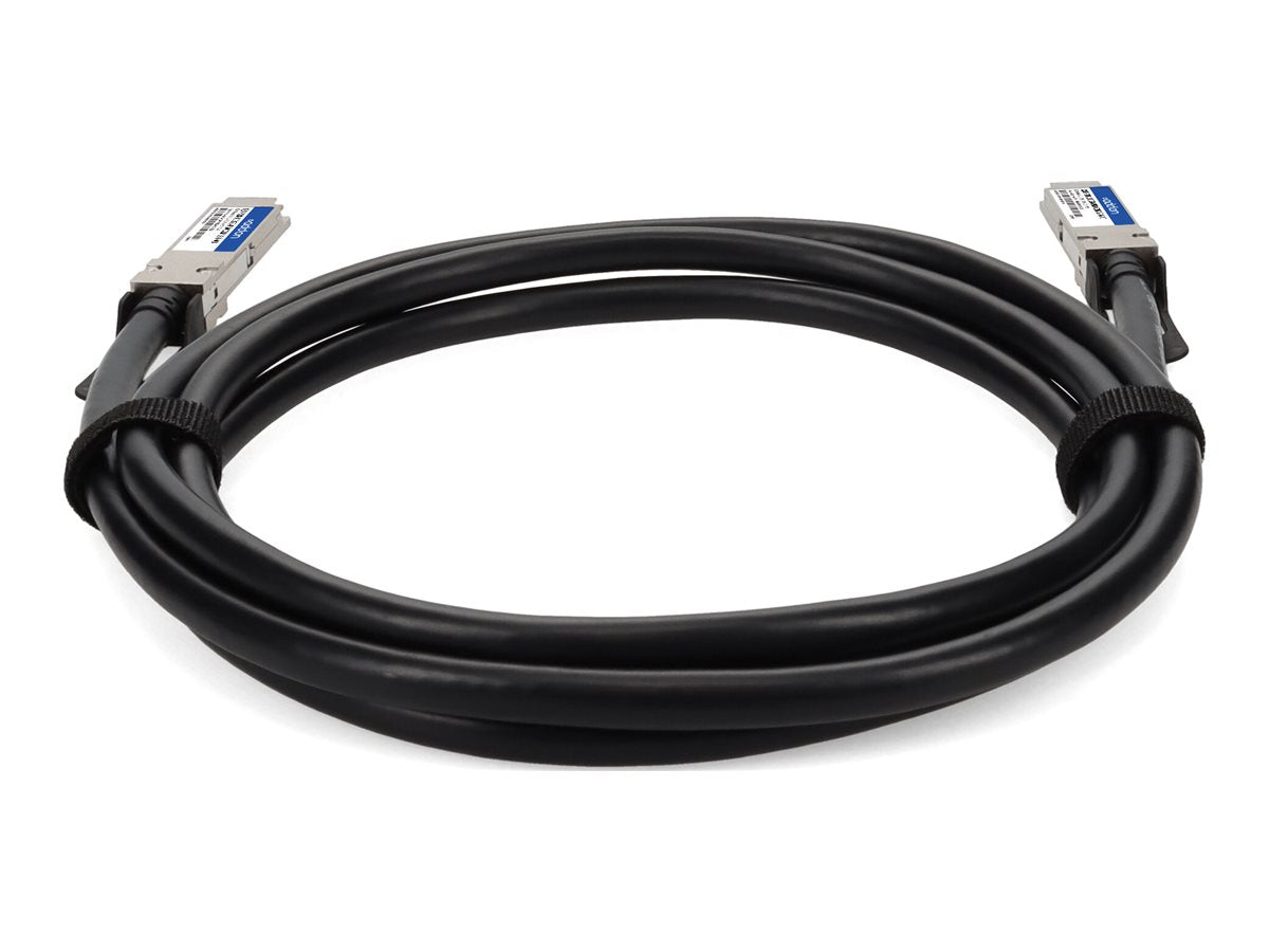 AddOn - 100GBase-CU direct attach cable - TAA Compliant - QSFP28 to QSFP28 - 6.6 ft - twinaxial - SFF-8661/ IEEE 802.3bj