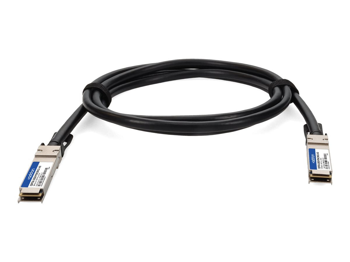 AddOn - 100GBase-CU direct attach cable - TAA Compliant - QSFP28 to QSFP28 - 6.6 ft - twinaxial - SFF-8661/ IEEE 802.3bj
