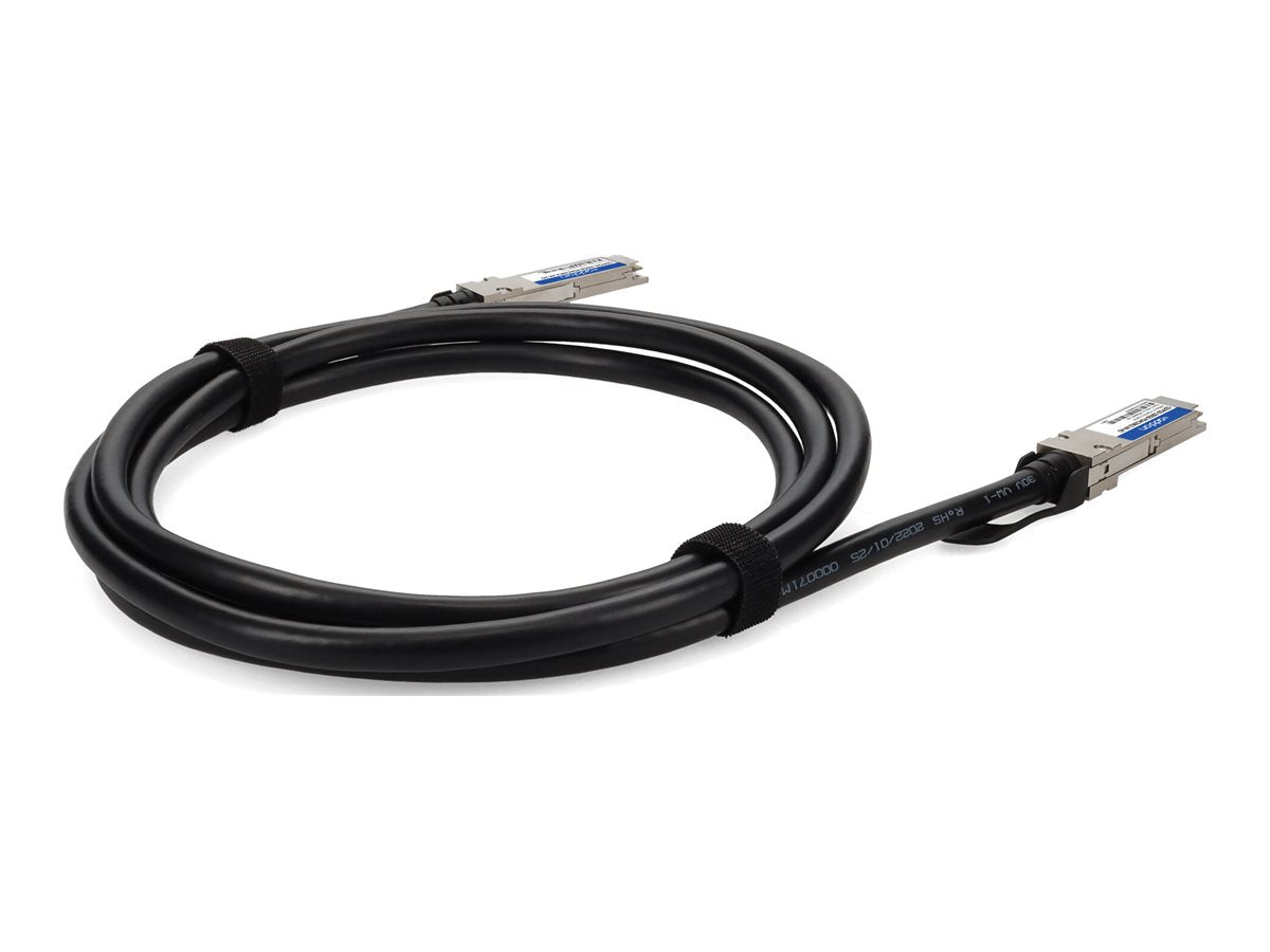 AddOn - 100GBase-CU direct attach cable - TAA Compliant - QSFP28 to QSFP28 - 6.6 ft - twinaxial - SFF-8661/IEEE 802.3bj