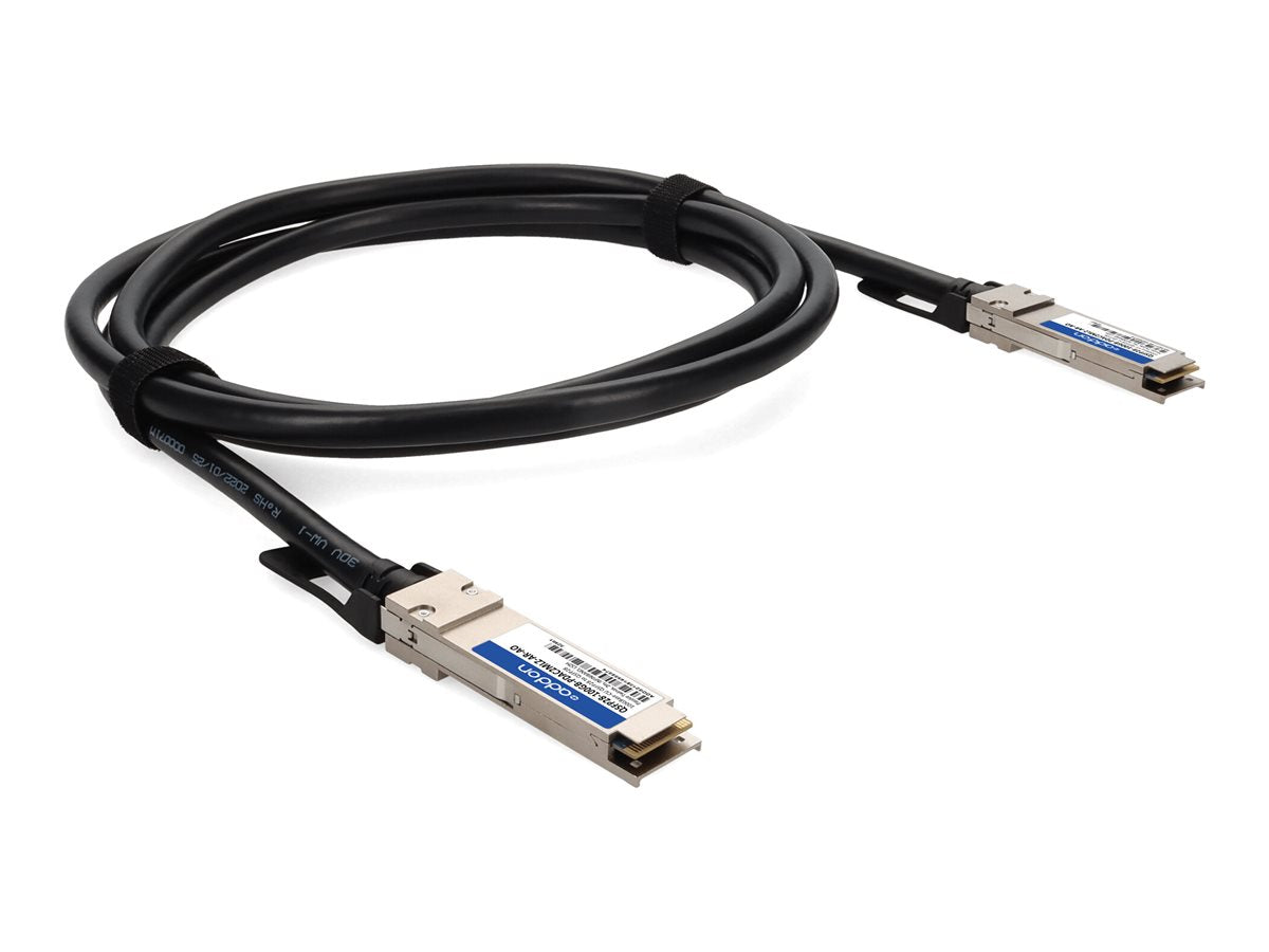 AddOn - 100GBase-CU direct attach cable - TAA Compliant - QSFP28 to QSFP28 - 6.6 ft - twinaxial - SFF-8661/IEEE 802.3bj