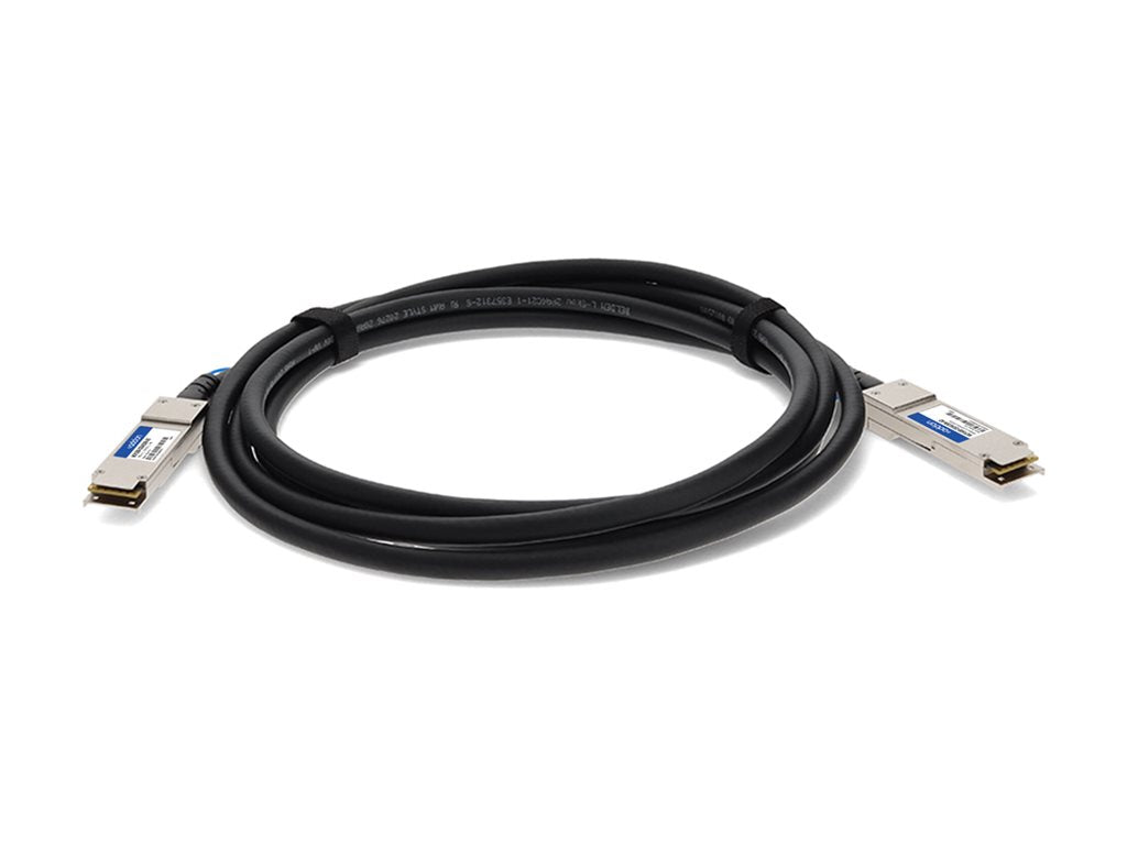 AddOn - 100GBase-CU direct attach cable - TAA Compliant - QSFP28 to QSFP28 - 8 ft - twinaxial - passive
