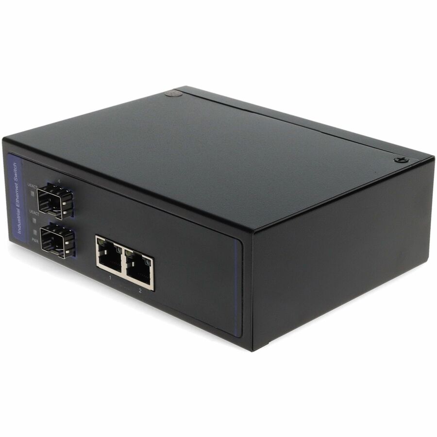 AddOn 10/100/1000Base-TX(RJ-45) x2 to 2 Open SFP Port POE+ (30W) Media Converter ADD-GMC-2RJ2SFP-POE+