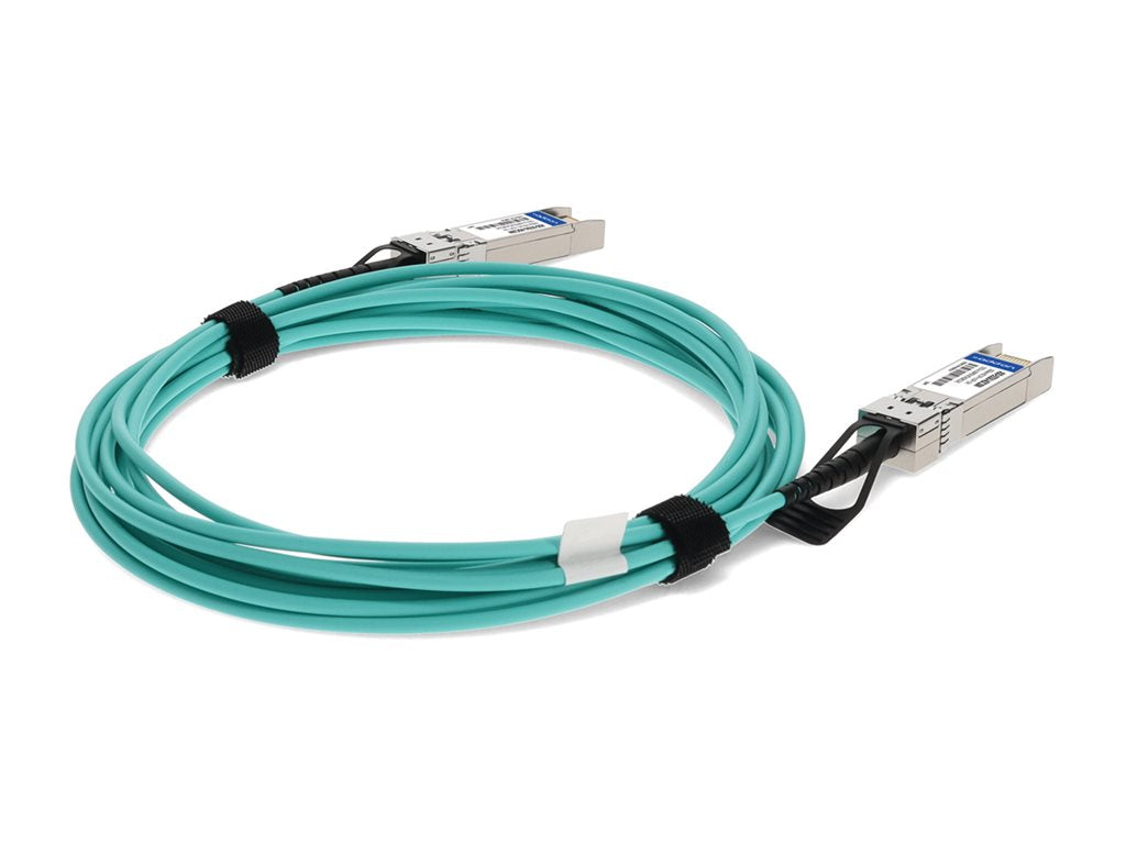 AddOn - 10GBase-AOC direct attach cable - TAA Compliant - SFP+ to SFP+ - 10 m - fiber optic - active