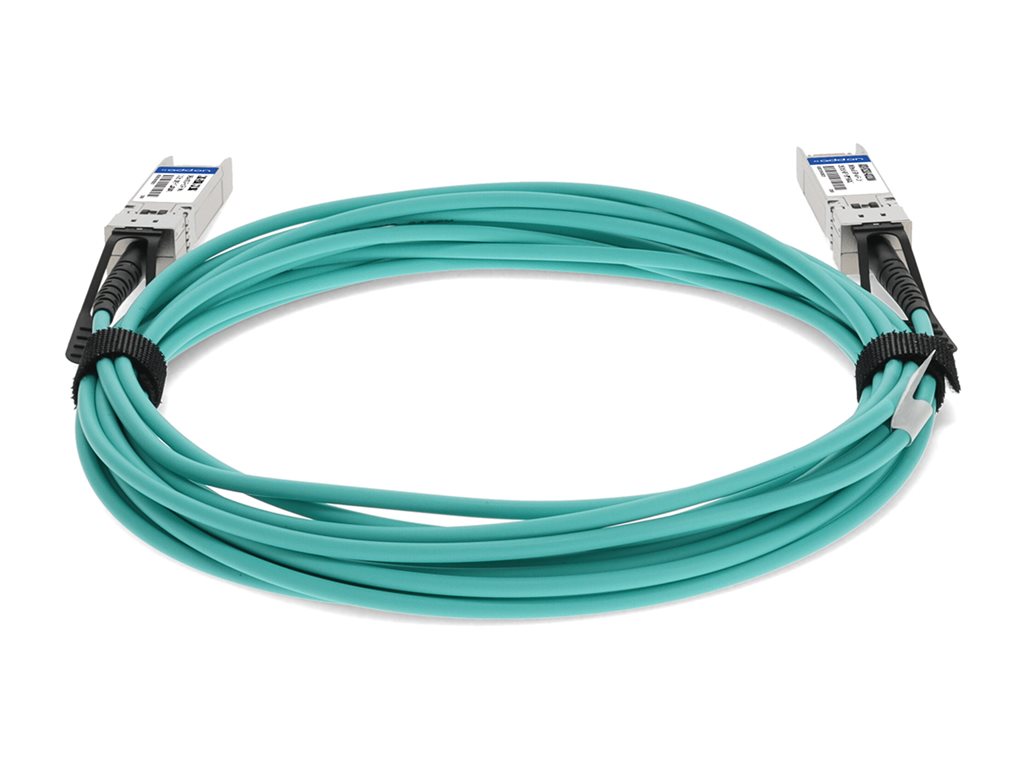 AddOn - 10GBase-AOC direct attach cable - TAA Compliant - SFP+ to SFP+ - 10 m - fiber optic - active