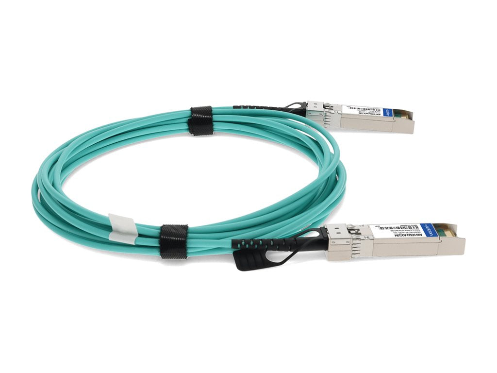 AddOn - 10GBase-AOC direct attach cable - TAA Compliant - SFP+ to SFP+ - 10 m - fiber optic - active