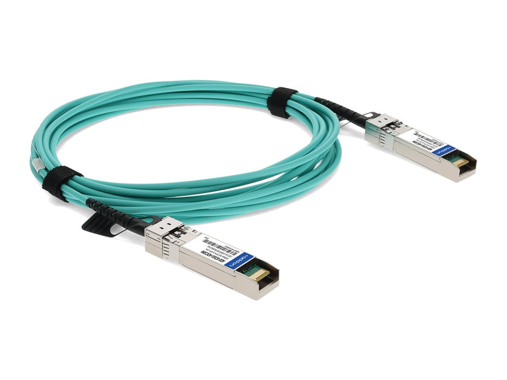 AddOn - 10GBase-AOC direct attach cable - TAA Compliant - SFP+ to SFP+ - 10 m - fiber optic - active