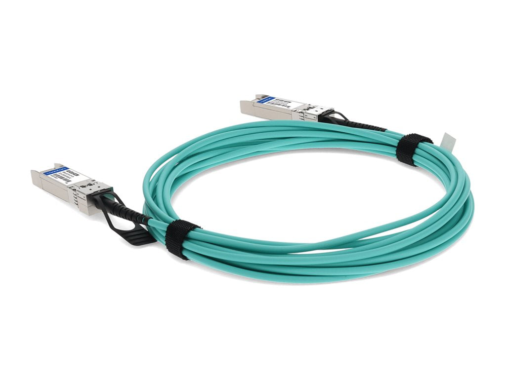 AddOn - 10GBase-AOC direct attach cable - TAA Compliant - SFP+ to SFP+ - 10 m - fiber optic - active