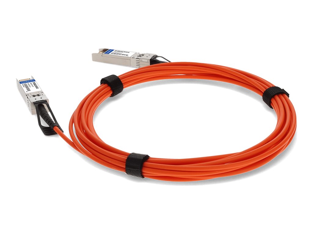 AddOn - 10GBase-AOC direct attach cable - TAA Compliant - SFP+ to SFP+ - 1.5 m - fiber optic - active - orange