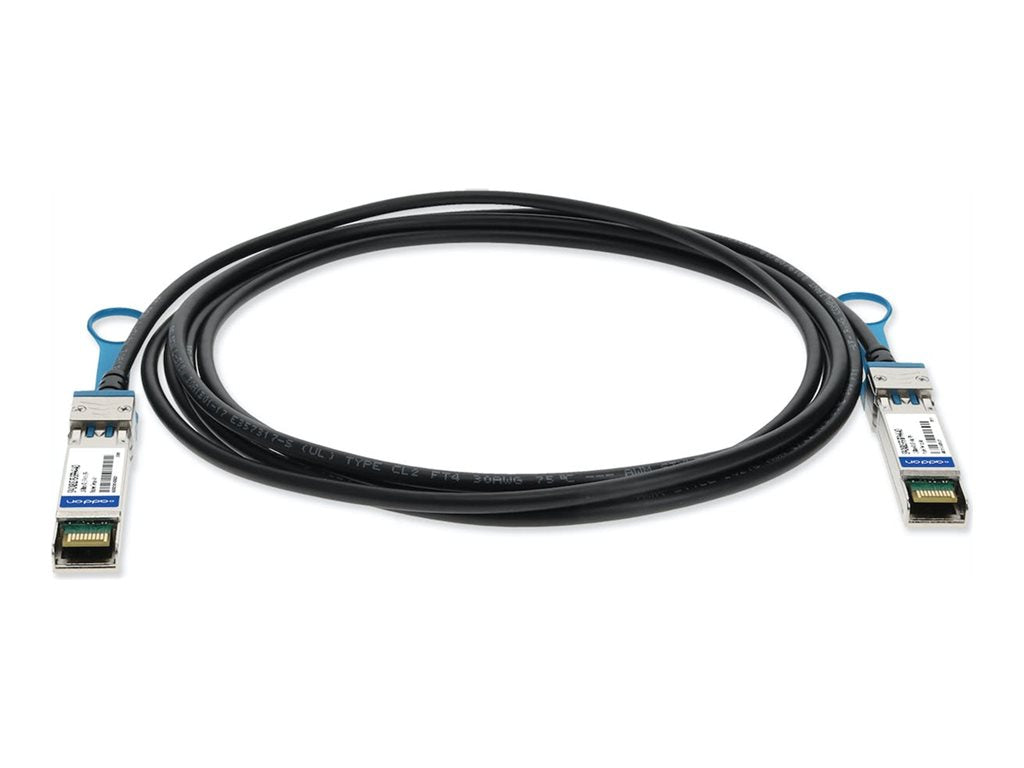 AddOn - 10GBase-CU direct attach cable - TAA Compliant - SFP+ to SFP+ - 13 ft - twinaxial - SFF-8431 - passive - black