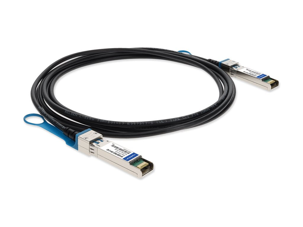 AddOn - 10GBase-CU direct attach cable - TAA Compliant - SFP+ to SFP+ - 5 ft - twinaxial - SFF-8431/SFF-8432/INF-8074 - passive SFP-10GB-PDAC1-5M-I-C-AO