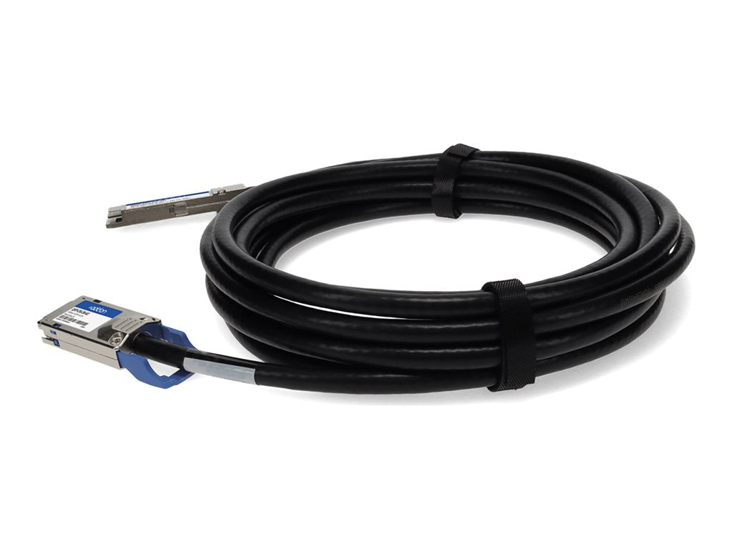 AddOn - 10GBase-CX direct attach cable - TAA Compliant - QSFP+ (M) to CX4 (M) - 6.6 ft - twinaxial - passive