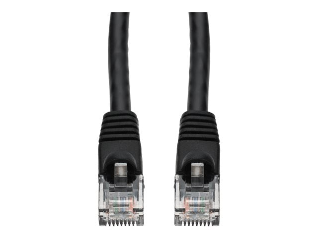 AddOn 16ft Black CAT 6 PVC Ethernet Cable Snagless Bubble Boot RJ-45 M/M ADD-16FCAT6-BK