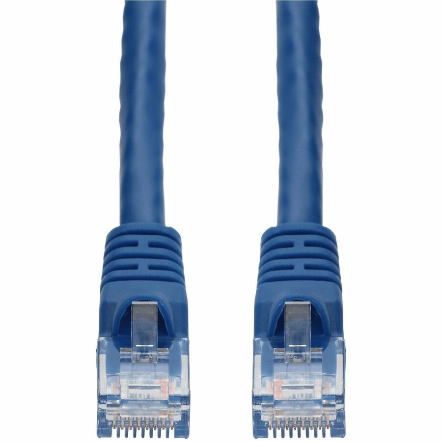 AddOn 17ft Blue CAT 6A PVC Ethernet Cable Snagless Bubble Boot RJ-45 M/M ADD-17FCAT6A-BE