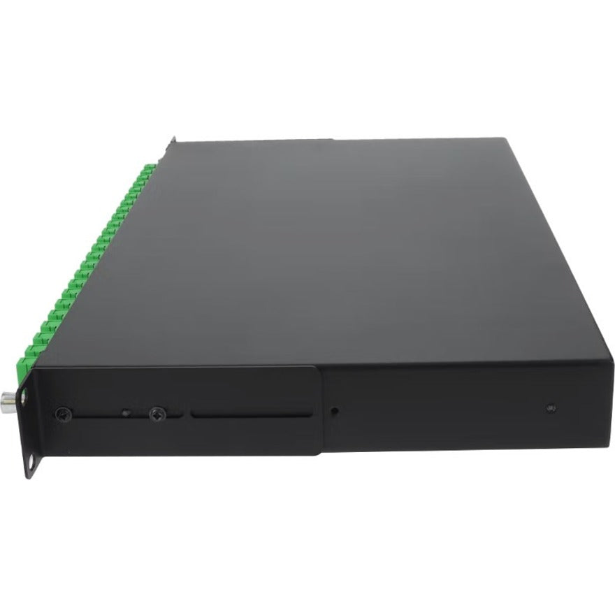 AddOn 19-inch Rack Mount 1U Patch Panel with 24 APC SC Duplex, Single-Mode OS2 ADD-1U24ASCDS2