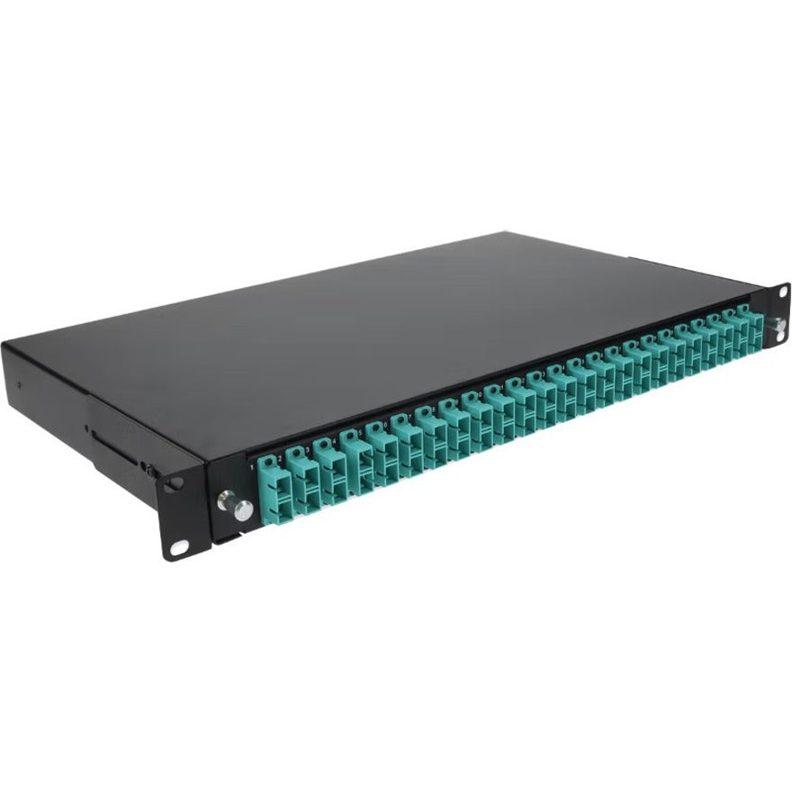AddOn 19-inch Rack Mount 1U Patch Panel with 24 SC Duplex, Multi-Mode OM4 ADD-1U24SCDM4